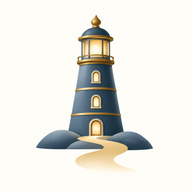 Probate Happens lighthouse emblem