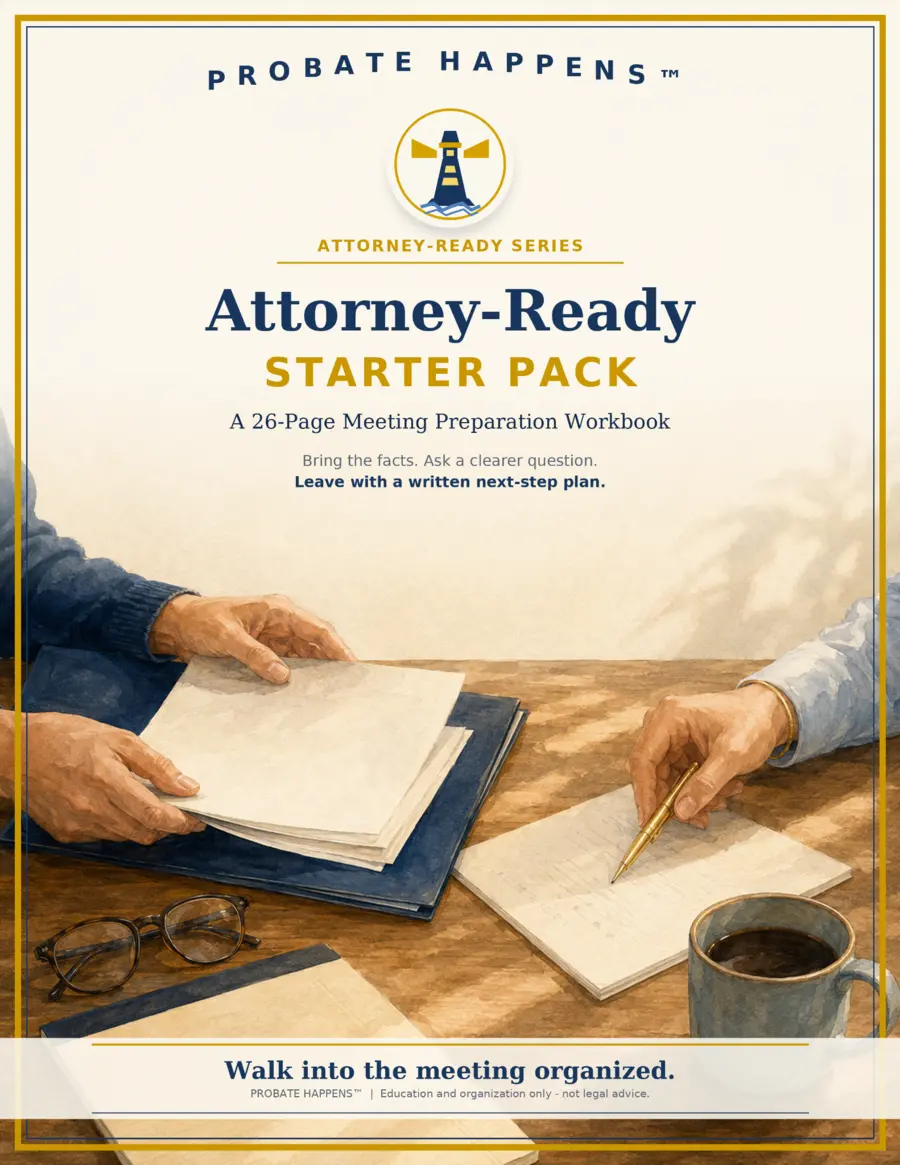 Attorney-Ready first meeting preparation pack