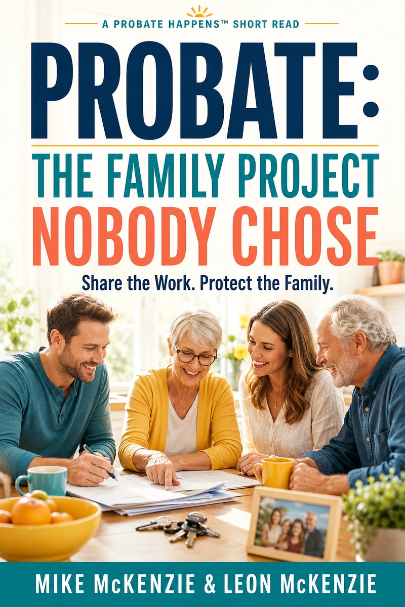 Cover of Probate: The Family Project Nobody Chose