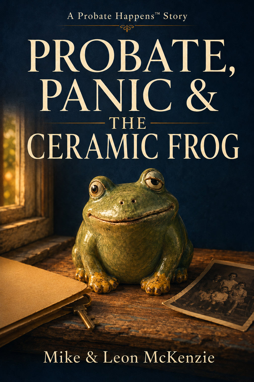 Probate, Panic and the Ceramic Frog cover
